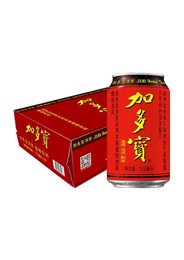 加多宝 凉茶植物饮料 茶饮料 310ml