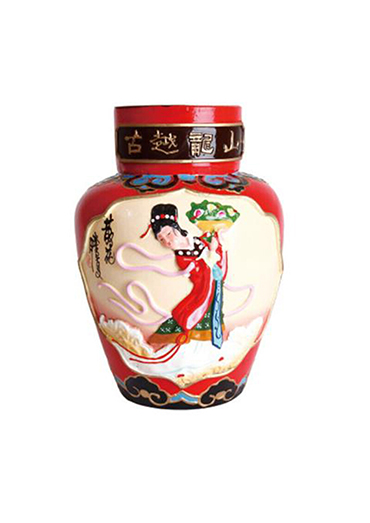 古越龙山 绍兴黄酒 工艺浮雕酒 十年陈  2.5L 花雕酒