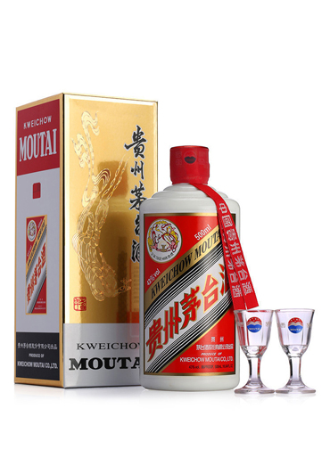 飞天43°500ml贵州茅台酒 酱香型白酒