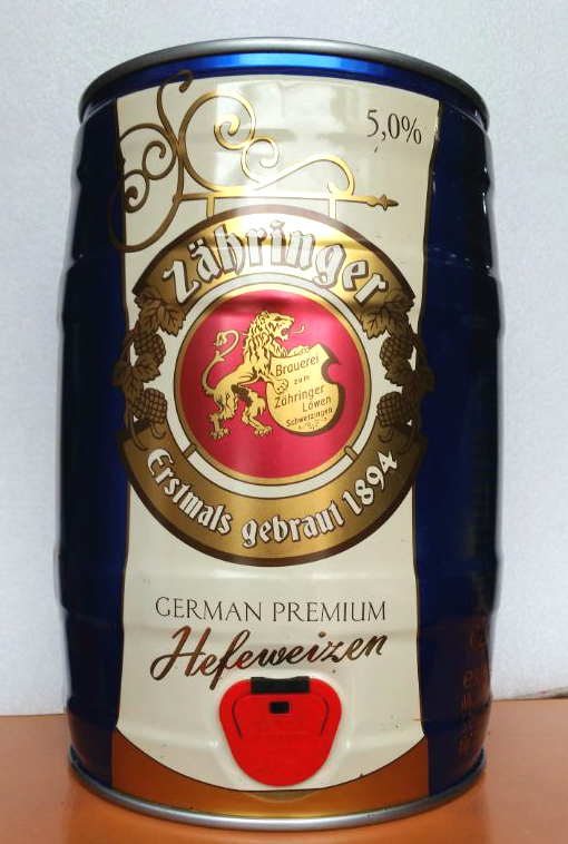 桶装德国小麦啤酒