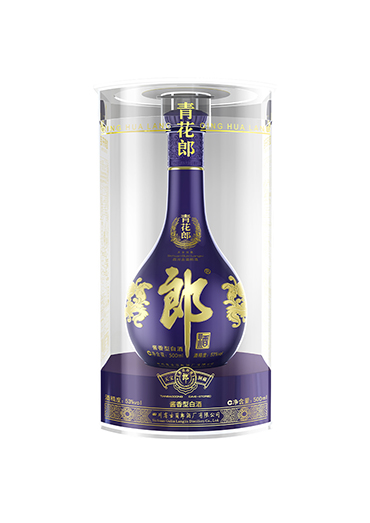 郎酒 青花郎 53度 500ml 酱香型白酒