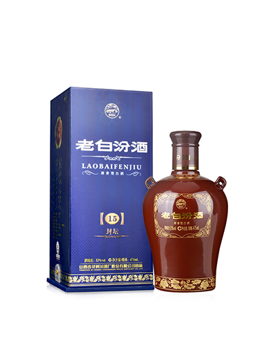 山西汾酒杏花村酒 封坛15 53度475mL 清香型白酒