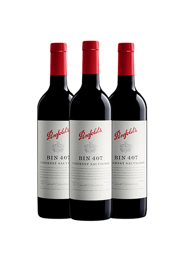 奔富（Penfolds） BIN407赤霞珠干红葡萄酒 750ml 红酒 澳大利亚进口 