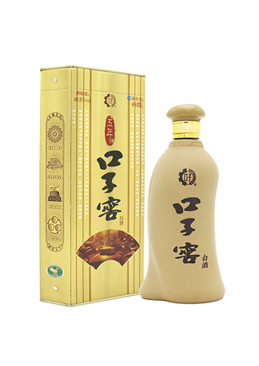 口子窖5年型五年型40.8度400ML兼香型白酒口子酒